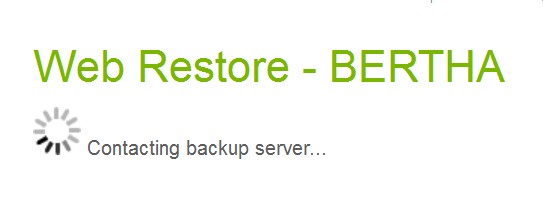 crashplan restore