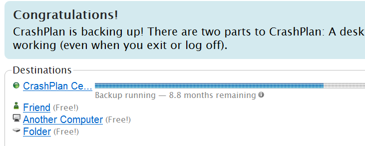 crashplan slower yet 2