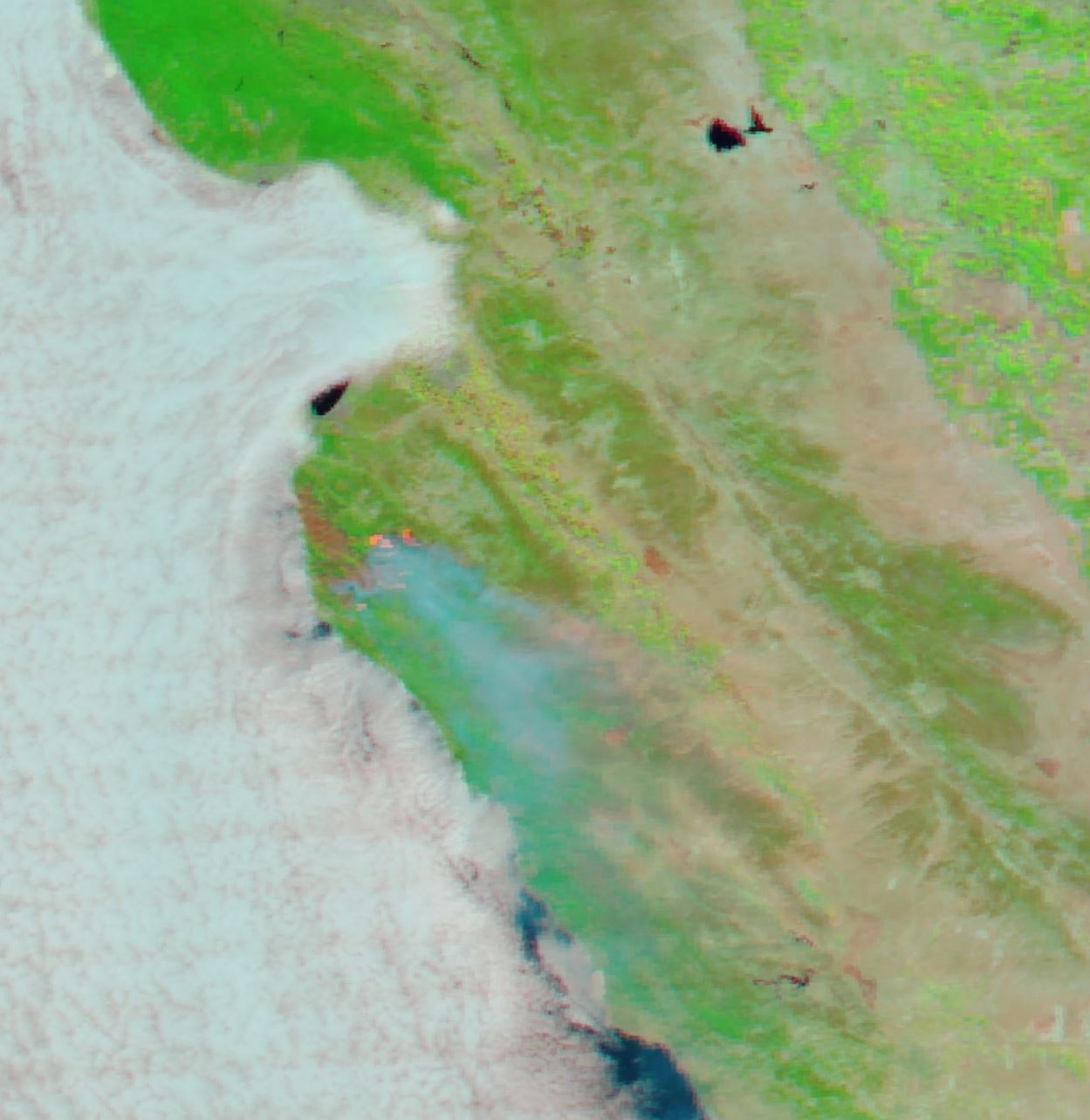 modis image ir 8 3